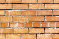Old Weathered Stained Red Brick Wall Background Royalty Free Stock Image