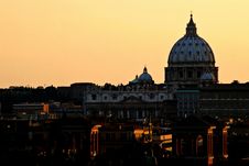 Rome: Vatican City: St. Peter S Basilica Royalty Free Stock Photos Rome: Vatican City: St. Peter S Basilica Royalty Free Stock Photos