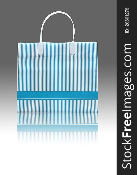 Blue Shopping bag