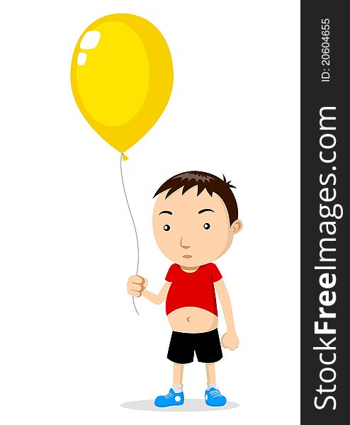 Kid With A Balloon