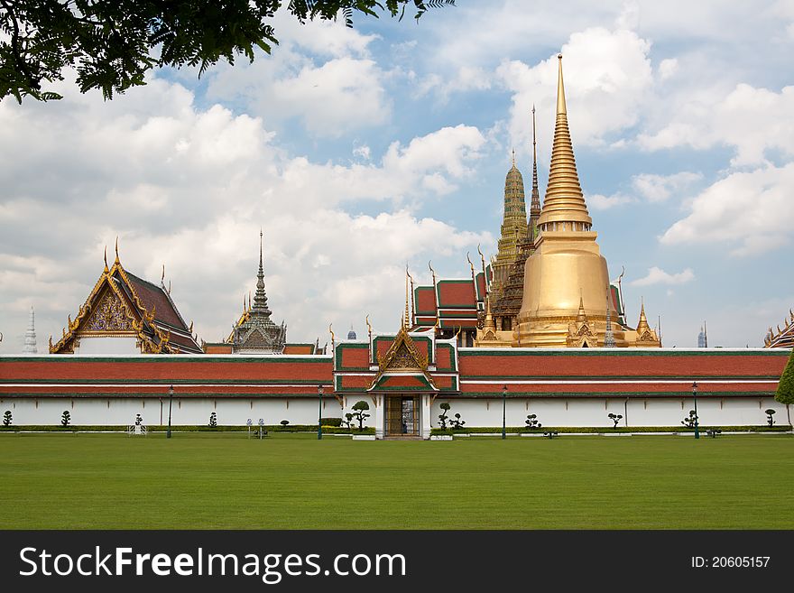 Seeing Grand Palace - Temple of Bangkok Thailand. Seeing Grand Palace - Temple of Bangkok Thailand