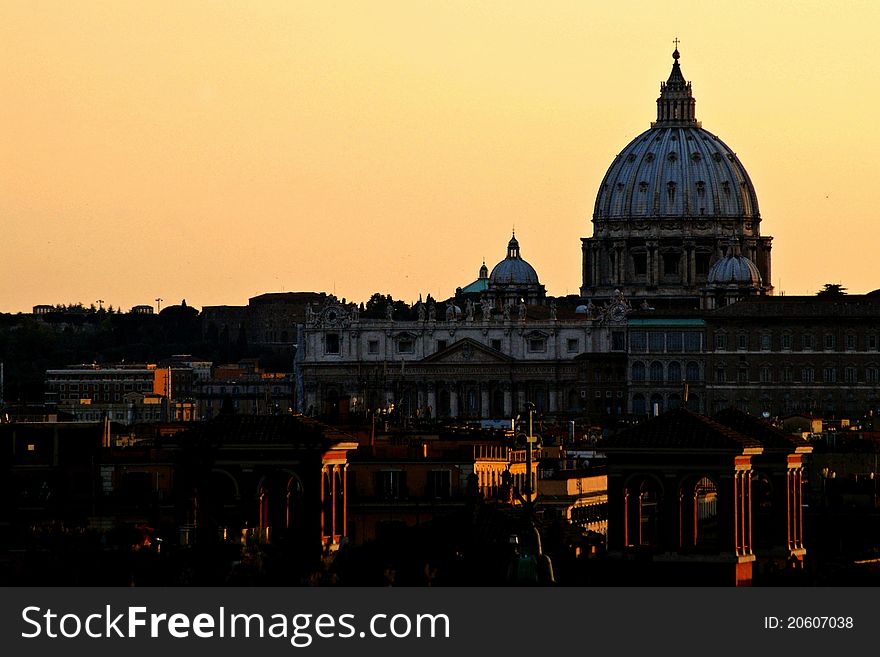 Rome: Vatican city: St. Peter's Basilica