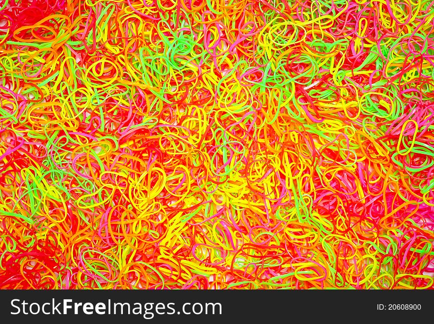 Colored Elastic Bands