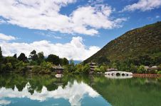 Lijiang Black Dragon Pool Stock Photo Lijiang Black Dragon Pool Stock Photo