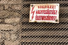 Danger! High Voltage Stock Images Danger! High Voltage Stock Images