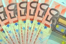 Euro Banknotes Stock Photography Euro Banknotes Stock Photography