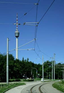 TV Tower Royalty Free Stock Image