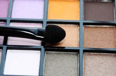 Multicolored Eye Shadows. Stock Images Multicolored Eye Shadows. Stock Images
