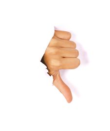 Hand Making Thumbs Down Sign Stock Photos Hand Making Thumbs Down Sign Stock Photos