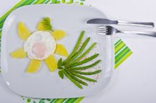 French Beans With Reflects Royalty Free Stock Photos French Beans With Reflects Royalty Free Stock Photos