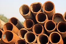 Rusty Steel Tube Stock Image Rusty Steel Tube Stock Image