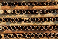 Rusty Steel Tube Royalty Free Stock Image Rusty Steel Tube Royalty Free Stock Image