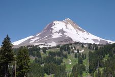 Mount Hood, Pacific Northwest Highest Peak. Royalty Free Stock Image Mount Hood, Pacific Northwest Highest Peak. Royalty Free Stock Image