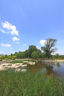 Blue Sky And Landscape Architecture Royalty Free Stock Photo Blue Sky And Landscape Architecture Royalty Free Stock Photo