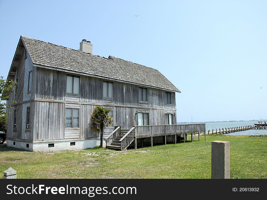 A house with an ocean view in North Carolina