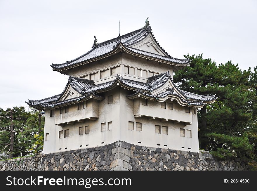 The Japanese Fort of Nagoya Castle