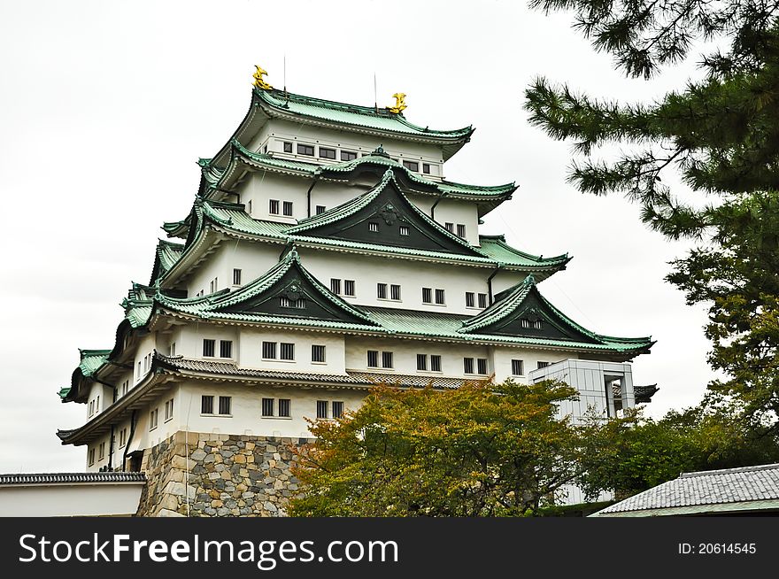 The Japanese Fort Of Nagoya Castle