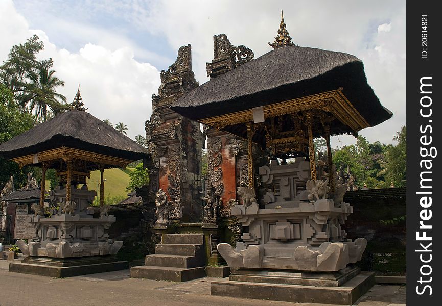 This is an image of balinese temple.