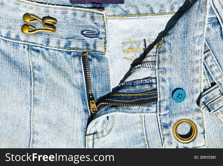Detail of the Jeans background.