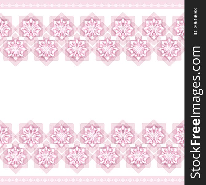 Pink wallpaper pattern. Geometric pattern.