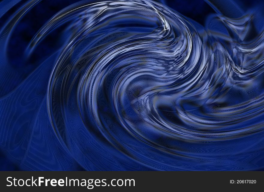 Cosmic Light Swirl