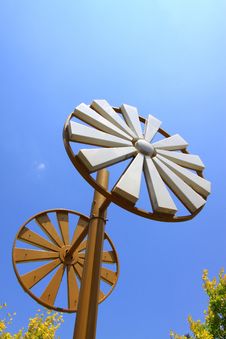 Lamps Of The Windmill Modelling Stock Photography Lamps Of The Windmill Modelling Stock Photography