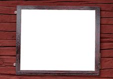 Blank Sign Royalty Free Stock Photography