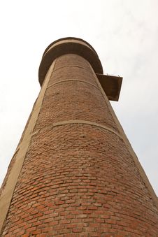 Red Brick Storage Water Tower Royalty Free Stock Image Red Brick Storage Water Tower Royalty Free Stock Image