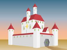 Fairy Tale Castle Royalty Free Stock Image Fairy Tale Castle Royalty Free Stock Image