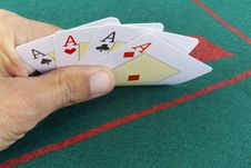 Poker Player Royalty Free Stock Photography Poker Player Royalty Free Stock Photography