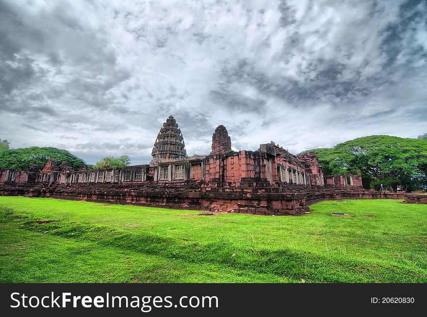 This ancient stone castle named Pimai is Khmer style castle located in Nakorn Racha Srima, Northeastern Thailand. This ancient stone castle named Pimai is Khmer style castle located in Nakorn Racha Srima, Northeastern Thailand.