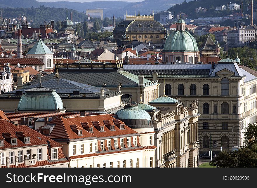 Historic buildings in Prague