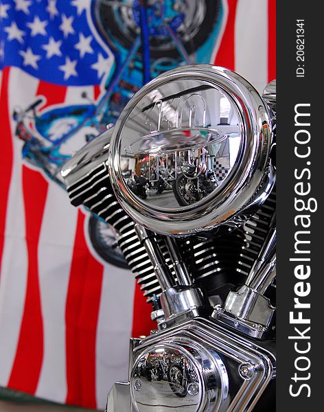 Some parts of american motorcicle