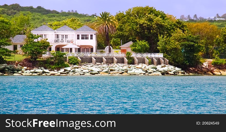 Luxury Waterfront Estate On Antigua