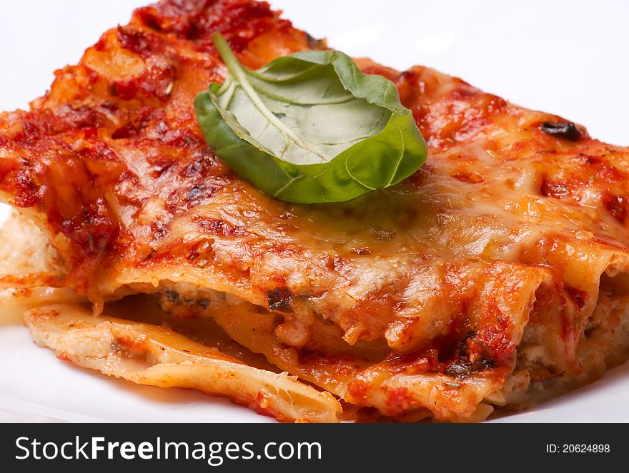 Cannelloni With Mushrooms