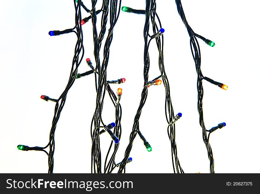 Garland, Christmas lights for tree