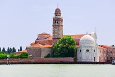 Cemetery At San Michele Island In Venice, Italy Royalty Free Stock Image Cemetery At San Michele Island In Venice, Italy Royalty Free Stock Image
