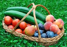 Group Of Vegetables And Fruits Royalty Free Stock Photos Group Of Vegetables And Fruits Royalty Free Stock Photos