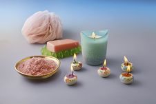 Spa And Bath Things Royalty Free Stock Photography Spa And Bath Things Royalty Free Stock Photography