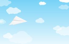 Paper Plane Royalty Free Stock Image Paper Plane Royalty Free Stock Image