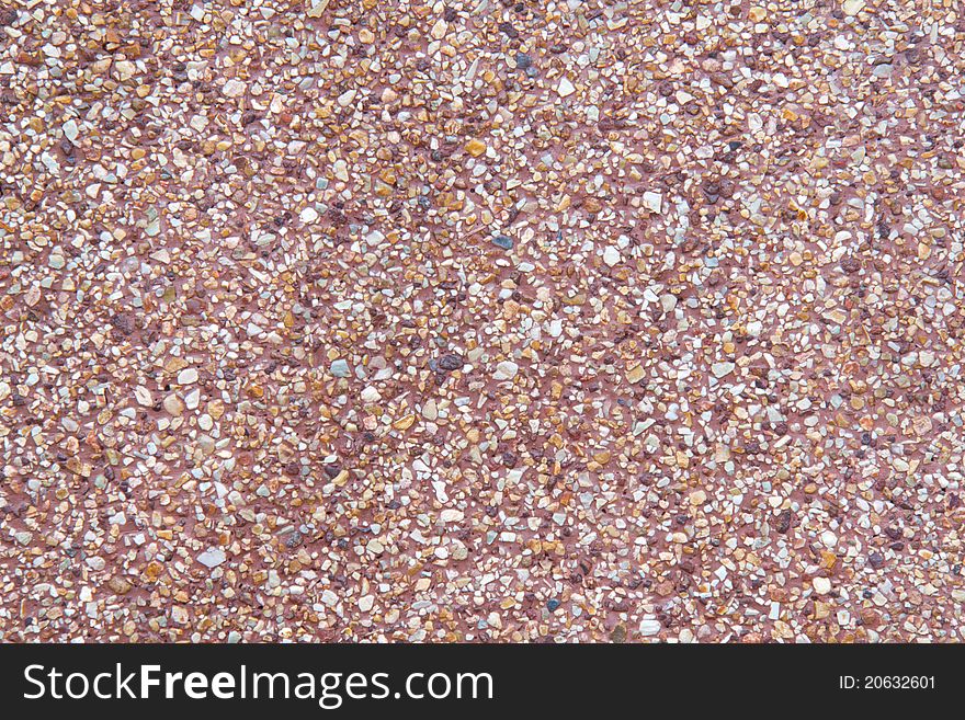 Concrete wall surface with pebble grains. Concrete wall surface with pebble grains