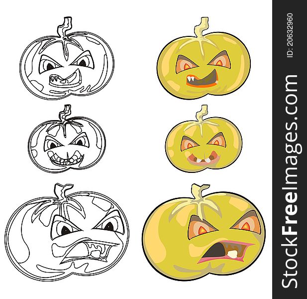 Pumpkins helloween icon