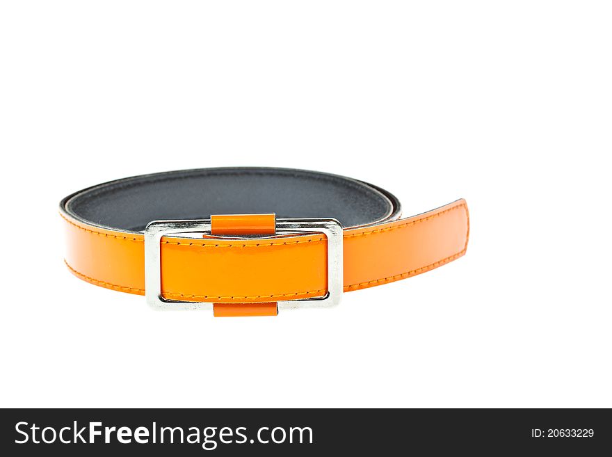 Colorful Orange Belt