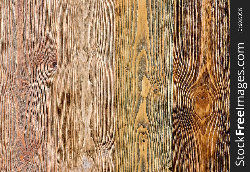 Wood Texture In Different Colors