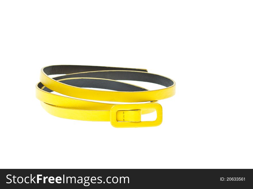 Colorful Yellow Belt