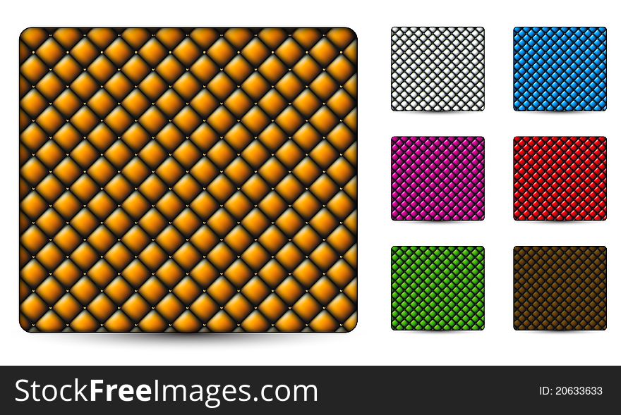 Colorful genuine leather pattern background