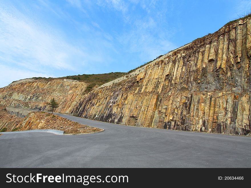 It is the first Geo Park in Hong Kong, Sai Kung. It is the first Geo Park in Hong Kong, Sai Kung.