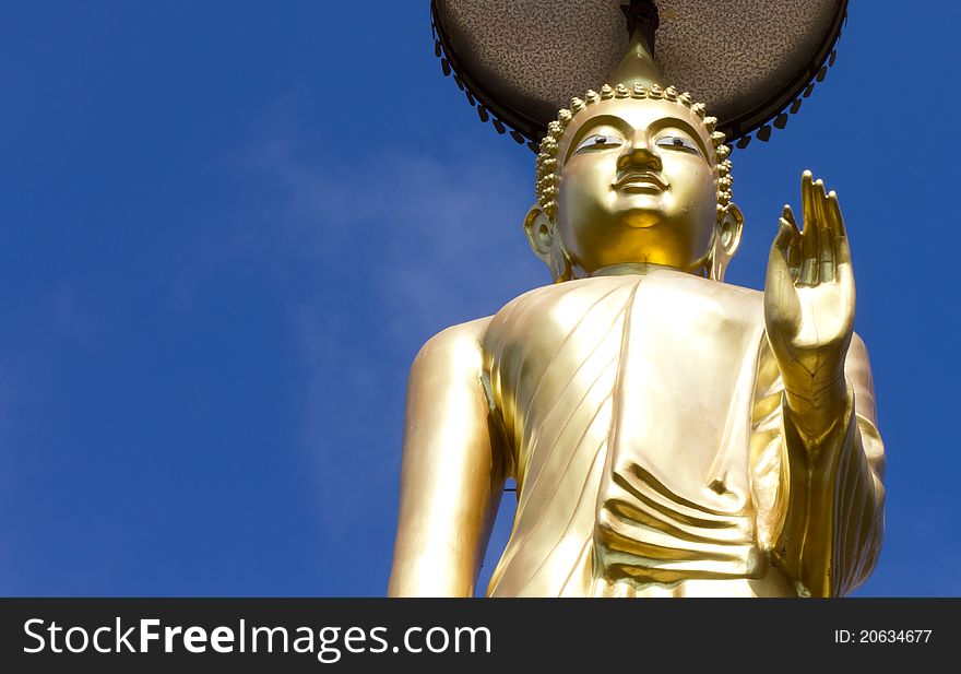 Buddha in Wat Laem Yang Nakhon Sawan. In Thailand. Buddha in Wat Laem Yang Nakhon Sawan. In Thailand.