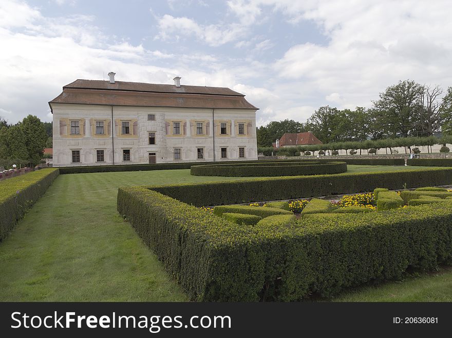 State Chateau Kratochvile, Czech Republic (Eastern Europe). State Chateau Kratochvile, Czech Republic (Eastern Europe).