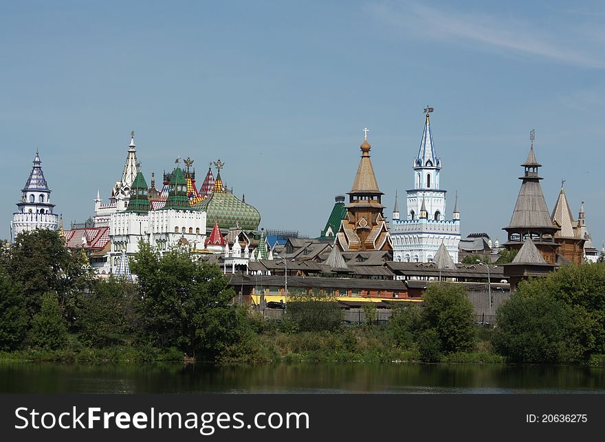 Izmailovo. View of the  Kremlin